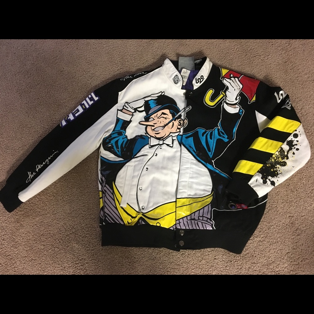 Retro DC “Penguin” Letterman Jacket